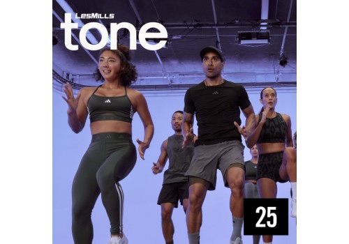 LESMILLS TONE 25 VIDEO+MUSIC+NOTES